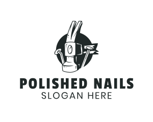 Nail - Hammer Nail Tool logo design