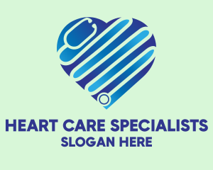 Cardiologist - Heart Doctor Clinic logo design