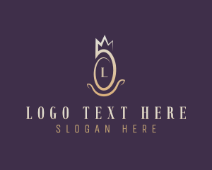 Flower - Crown Flower Boutique logo design