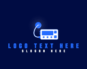 Hospital - Medical Insulin Pump logo design