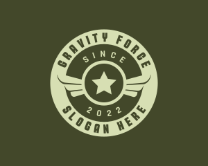 Military Air Force Badge logo design