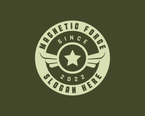Military Air Force Badge logo design