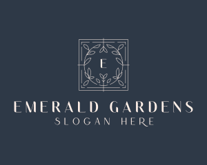 Stylish Floral Event logo design