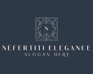 Stylish Floral Event logo design