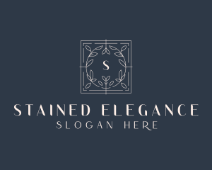 Stylish Floral Event logo design