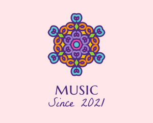 Pattern - Mandala Meditation Ornament logo design
