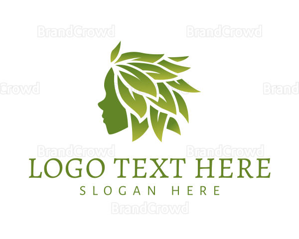 Leaf Hair Beauty Logo
