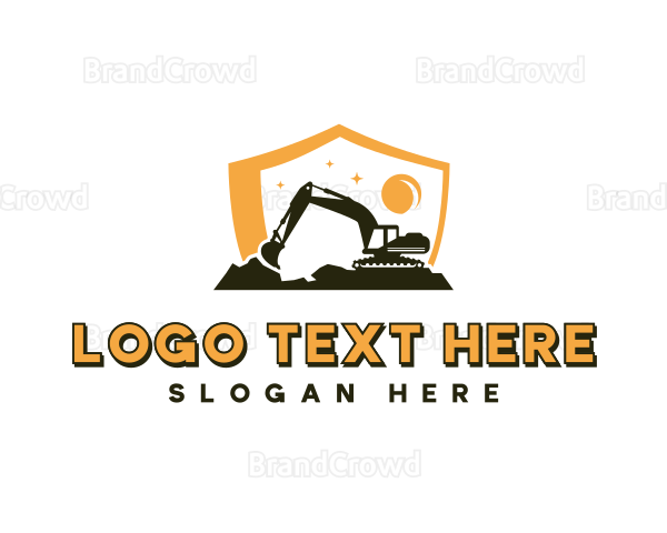 Industrial Builder Excavation Logo