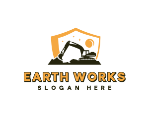 Excavation - Industrial Builder Excavation logo design