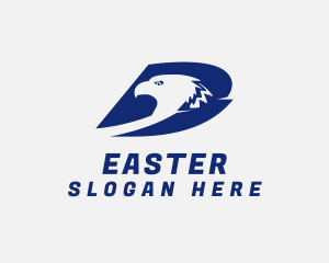 Eagle Aviation Letter D Logo