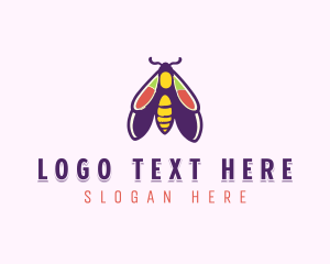 Moth - Butterfly Bug Insect logo design