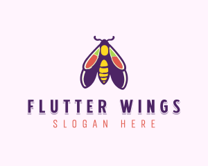 Butterfly Bug Insect logo design