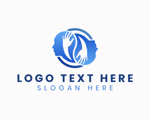 Psychotherapy - Wellness Care Therapy logo design