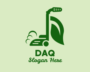 Natural - Eco Friendly Vacuum Cleaner logo design