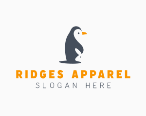 Penguin & Rabbit Animals logo design