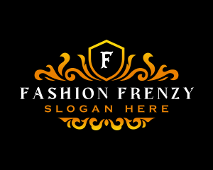 Deluxe Fashion Shield logo design