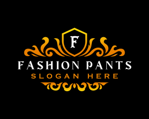 Deluxe Fashion Shield logo design