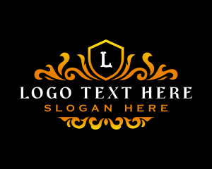 Elegance - Deluxe Fashion Shield logo design