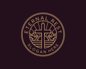 Funeral Home - Dove Cross Fellowship logo design