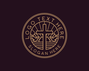 Funeral Home - Dove Cross Fellowship logo design