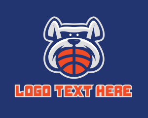 Basketball Team - Basketball Bulldog Mascot logo design