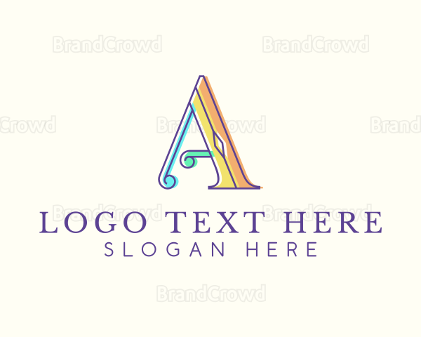 Professional Company Letter A Logo