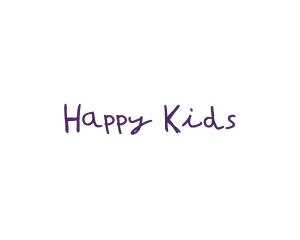 Kid Handwriting Art logo design