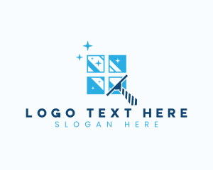 Necktie - Window Cleaning Tie logo design