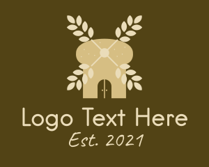 Pastry Shop - Windmill Bread House logo design