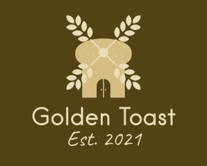Toast - Windmill Bread House logo design