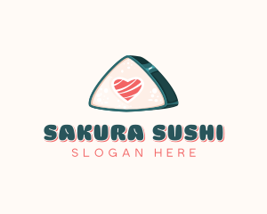 Sushi Snack Food logo design