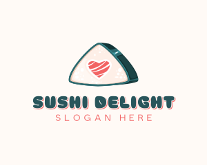 Sushi Snack Food logo design