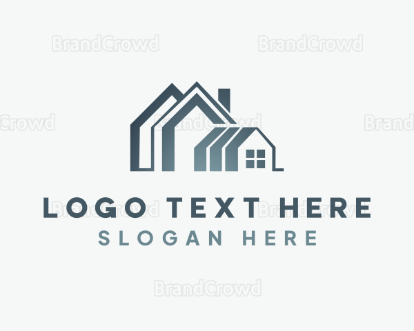 Gradient House Roofing Logo