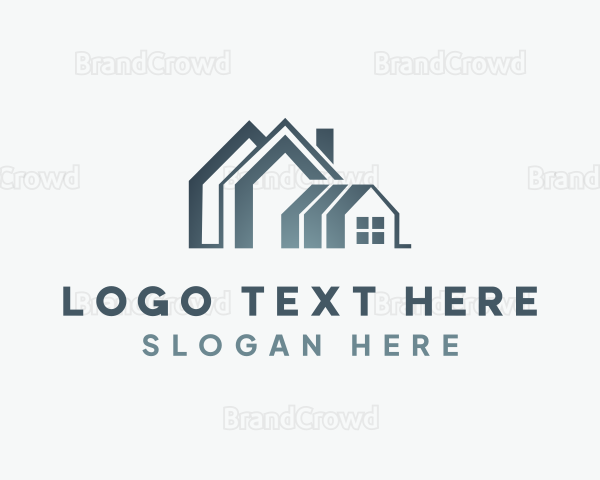 Gradient House Roofing Logo | BrandCrowd Logo Maker