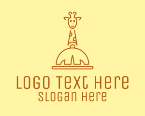 Dining - Giraffe Safari Resto logo design