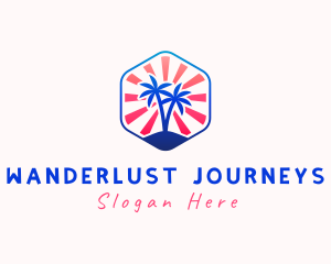 Island Vacation Getaway  Logo