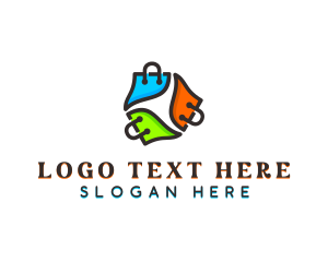 Supermarket - Shopping Bag Retail logo design