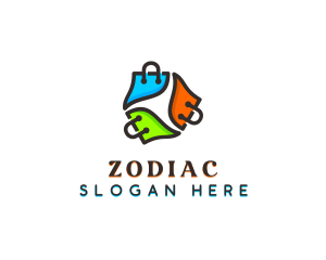 Shopping Bag Retail Logo