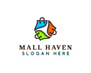 Shopping Bag Retail logo design