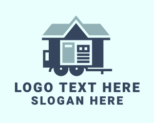 Cabin Trailer House Logo