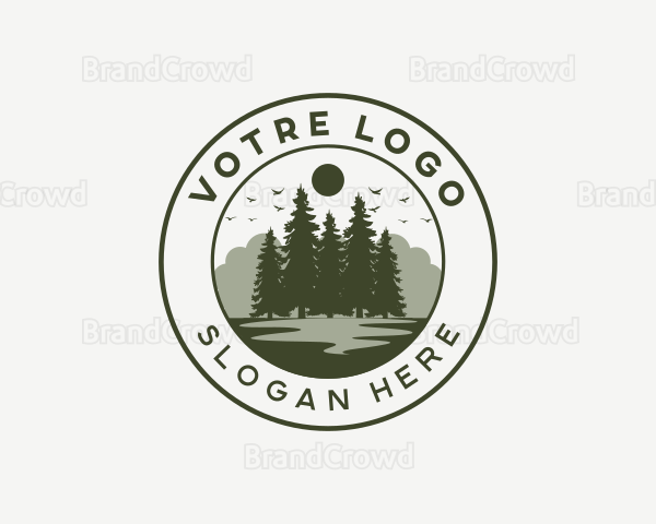 Forest Tree Nature Logo