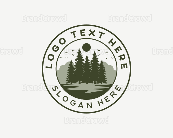 Forest Tree Nature Logo