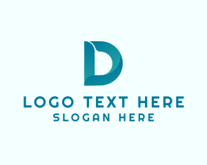 Letter D - Digital Letter D logo design