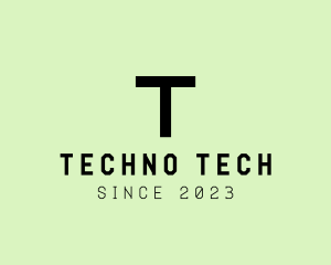 Techno - Techno Nightclub Party logo design