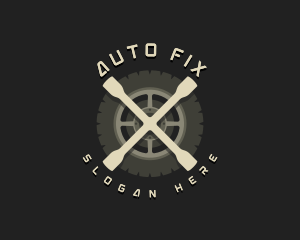 Mechanic - Mechanic Tire Wrench logo design