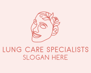 Organic Cosmetics Skin Care  logo design