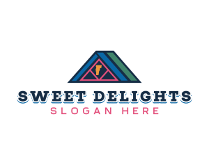 Vermont Ice Cream House logo design