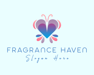 Butterfly Heart Wellness logo design