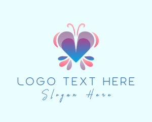 Yoga - Butterfly Heart Wellness logo design