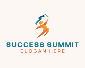 Human Success Leadership logo design